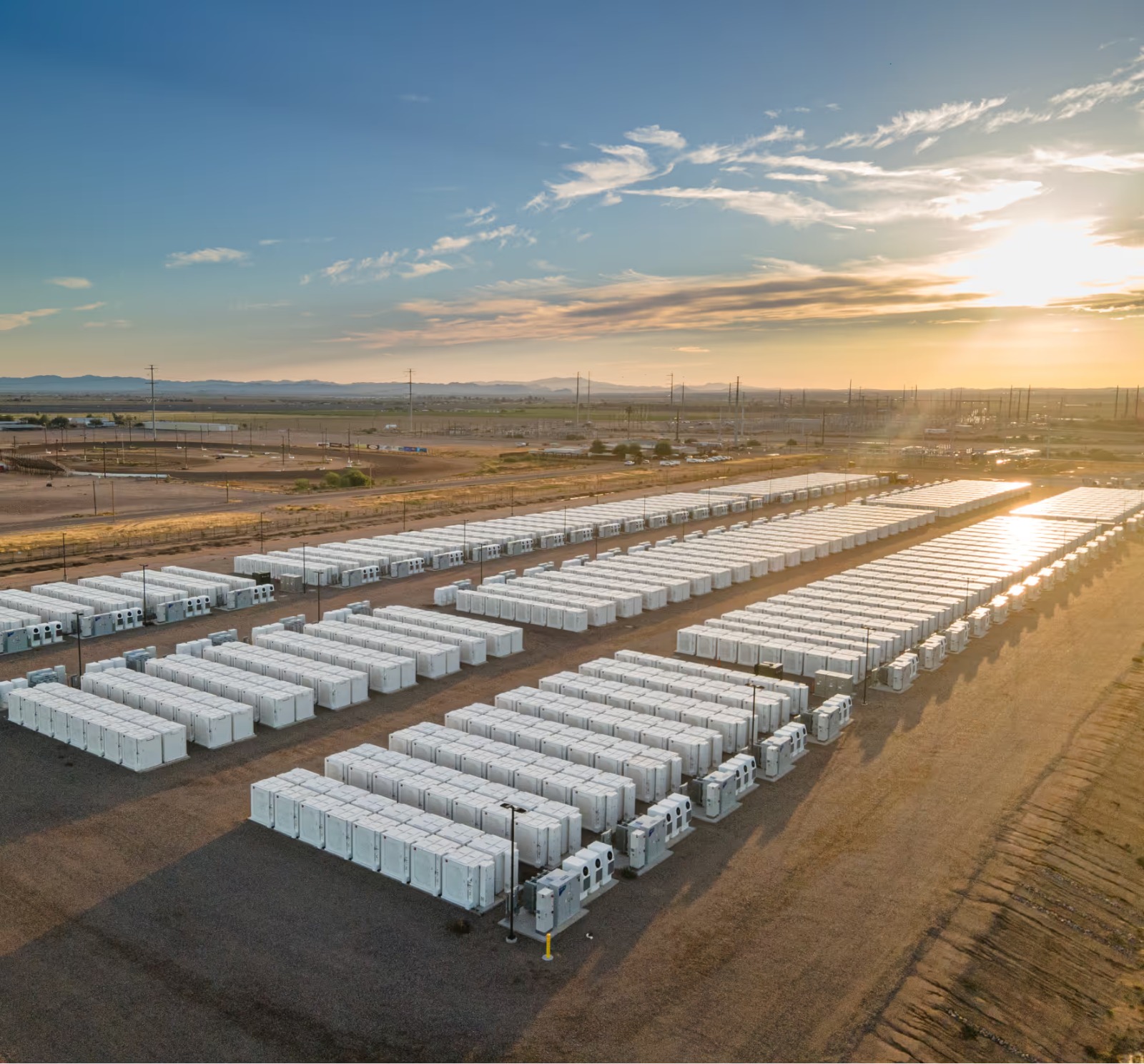 Workers installing solar panels